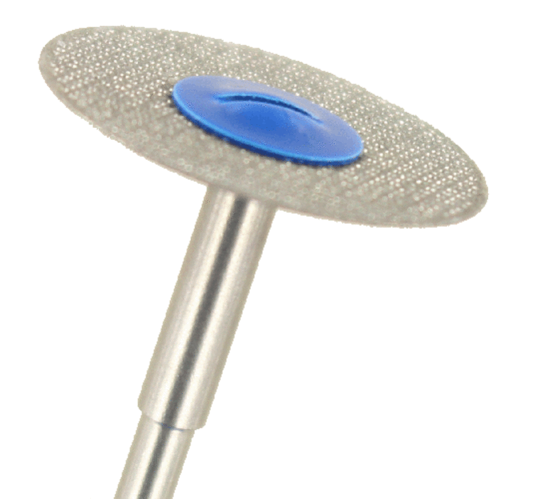 Diamantscheibe (0.18 mm) Körnung: Blau (standard, 1 Packung á 1 Stück)