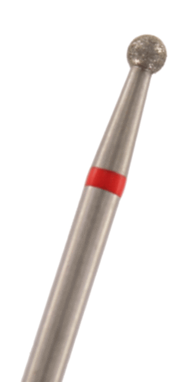 Diamant Kugel Körnung: Rot (fein, 1 Packung á 5 Stück)