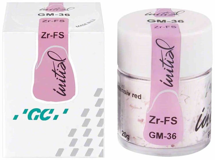 GC Initial Zr-FS Gum Shades GM-36 Intensive Red
