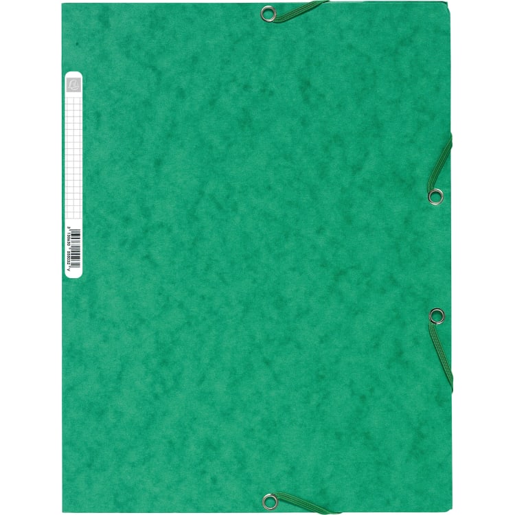 Exacompta Nature Future elastic folder A4 400 g cardboard green