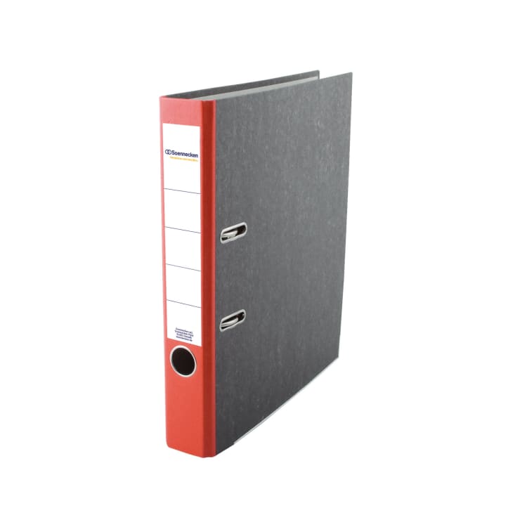 Soennecken ring binder A4 50 mm board red