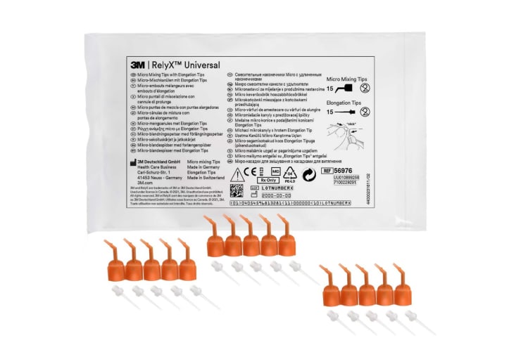 Solventum 3M™ RelyX™ Universal Mikro-mixing Tips 15 Piece