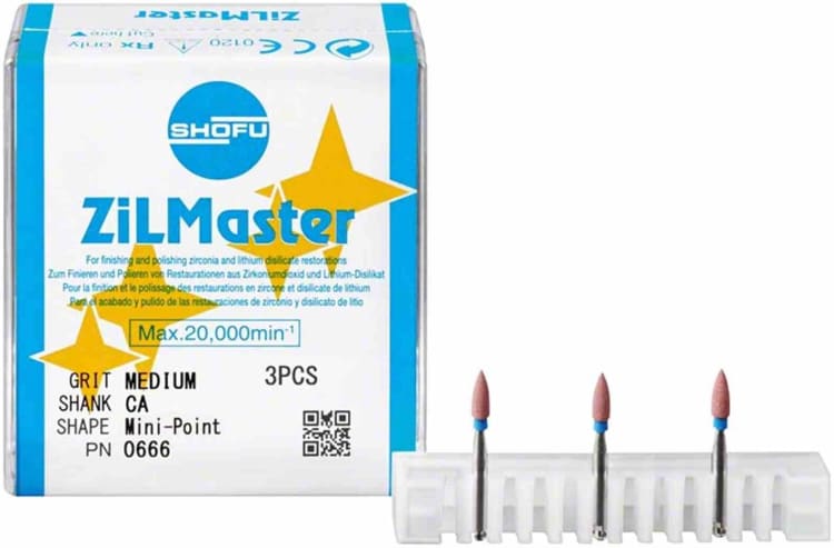 ZiLMaster Mini Point Medium Wkst 3St