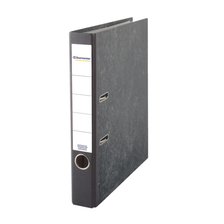 Soennecken ring binder A4 50 mm board black