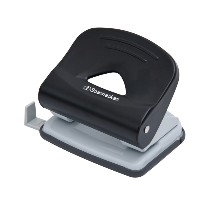 Soennecken hole punch up to 25 sheets metal black