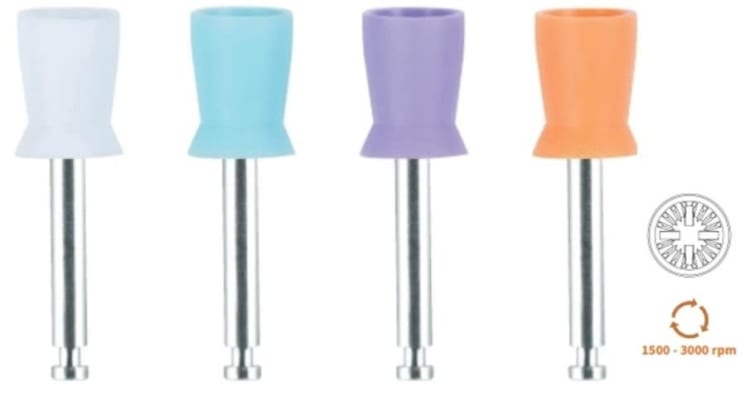 Prophy Cups W Regular (4 Colors) (100 pcs)
