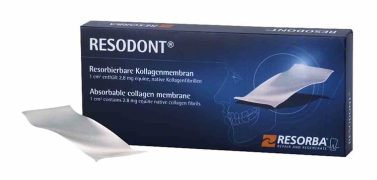 Resodont Membrane 3,2x2,5cm 1St