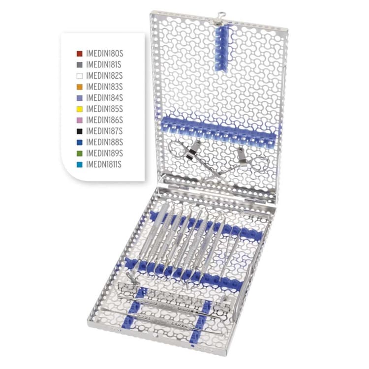 Hu-Friedy IMS Cassette Signature DIN F. Chirurgie White