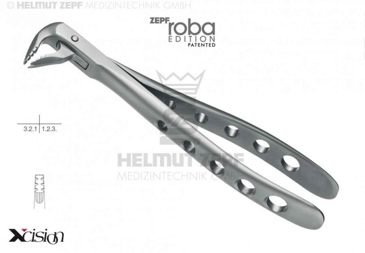 Zahnzange Fig.36M UK englische Form