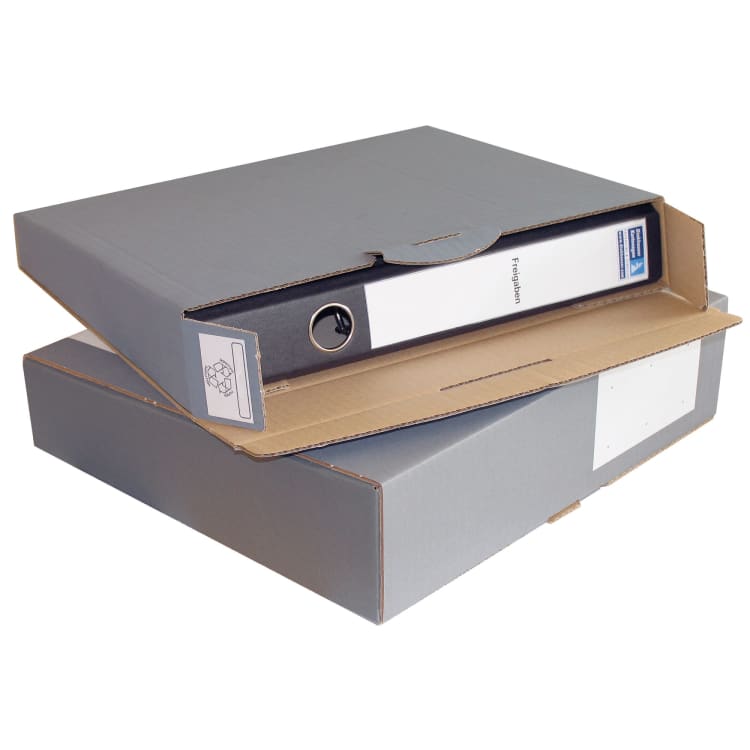 ColomPac shipping box 32.2x28.8x8 cm cardboard grey