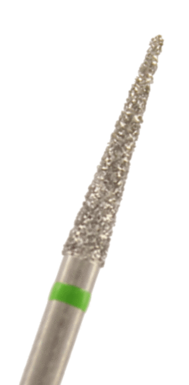 Diamant Spitze Körnung: Grün (grob, 1 Packung á 5 Stück)