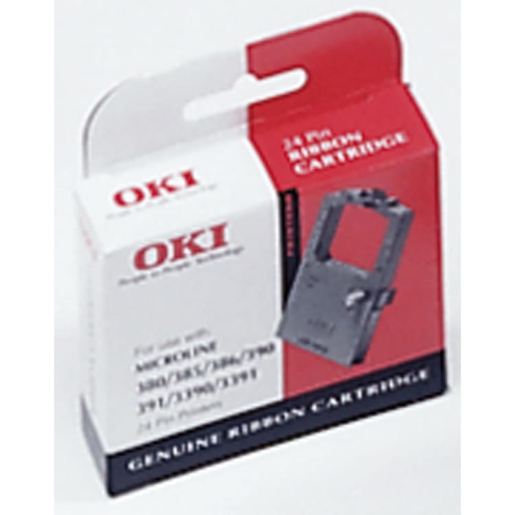 OKI ink ribbon 2 million characters nylon black