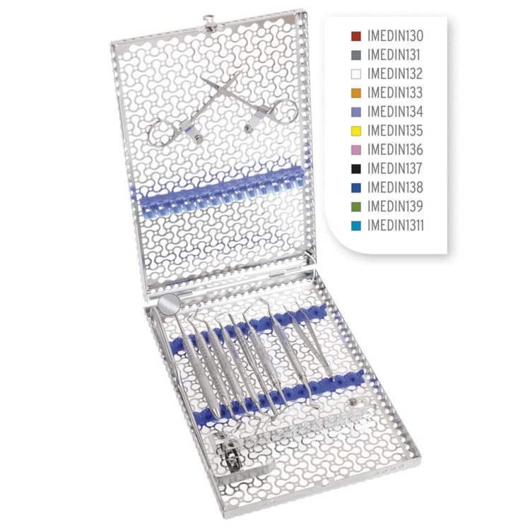 IMS Kassette Inf. DIN 13 Instr. blau