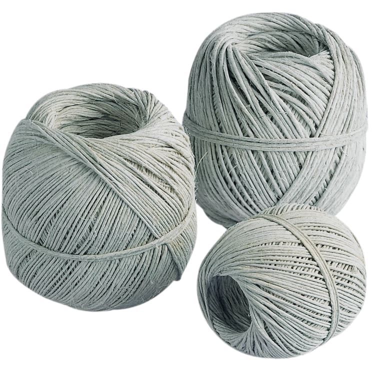 Twine 2 mm up to 8 kg natural fibre 80 m/roll