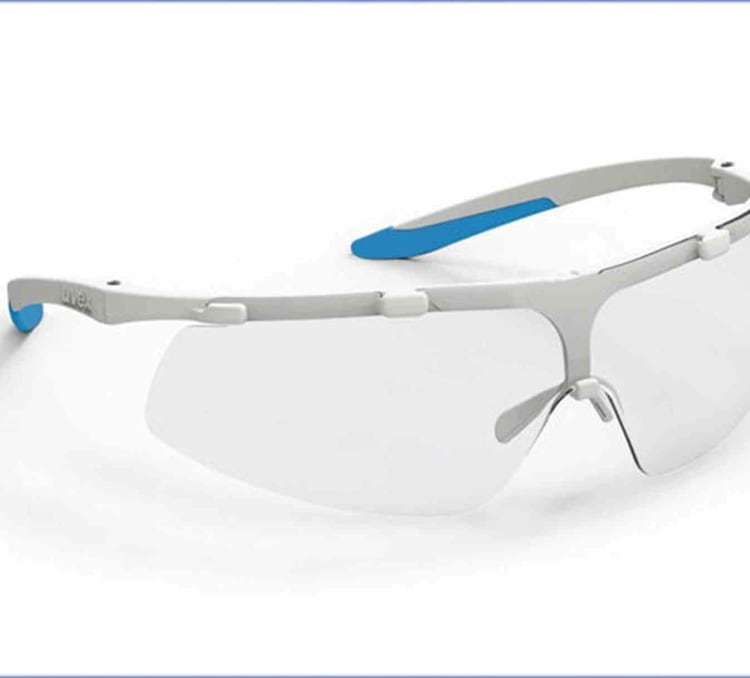 Schutzbrille iSpec Comf.Fit blau/grau