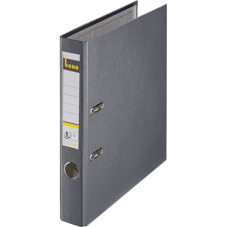 Bene Ordner DIN A4 52 mm PP schiefer