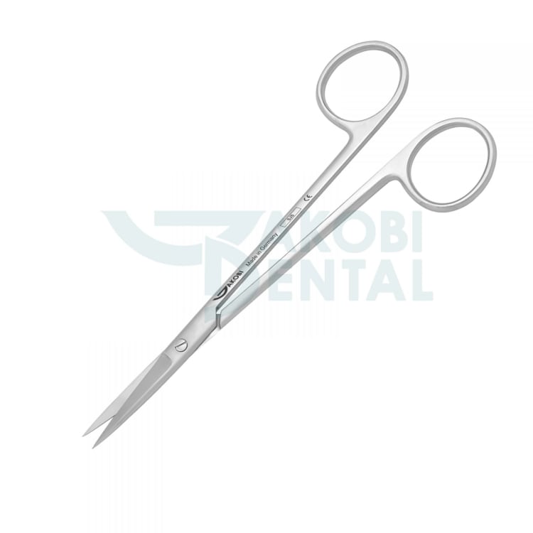 Surgical scissors Joseph SJS, straight, total length 140mm, stainless steel