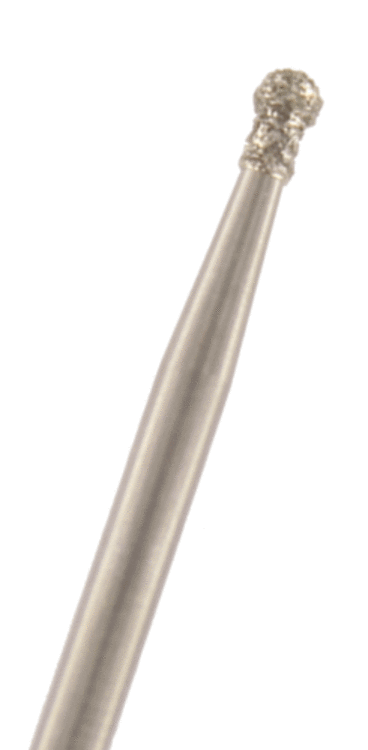 Diamant Kugel mit Ansatz Körnung: Blau (standard, 1 Packung á 5 Stück)