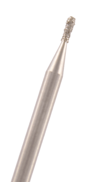 Diamant Birne Körnung: Blau (standard, 1 Packung á 5 Stück)