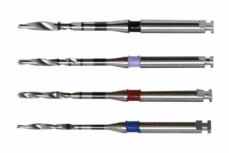 Para Post Taper Lux Drills 4 St Sort