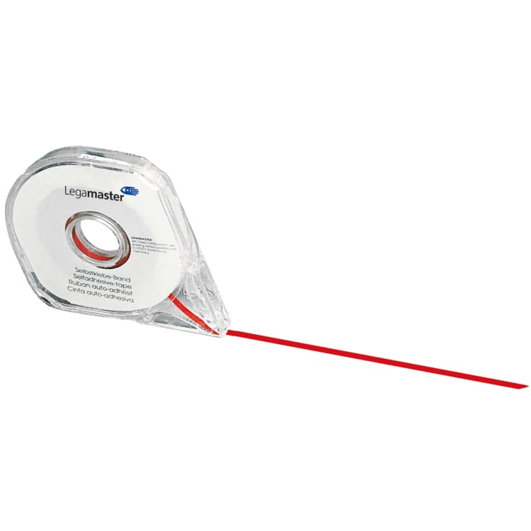 Legamaster dividing tape 2.5 mm x 16 m removable red