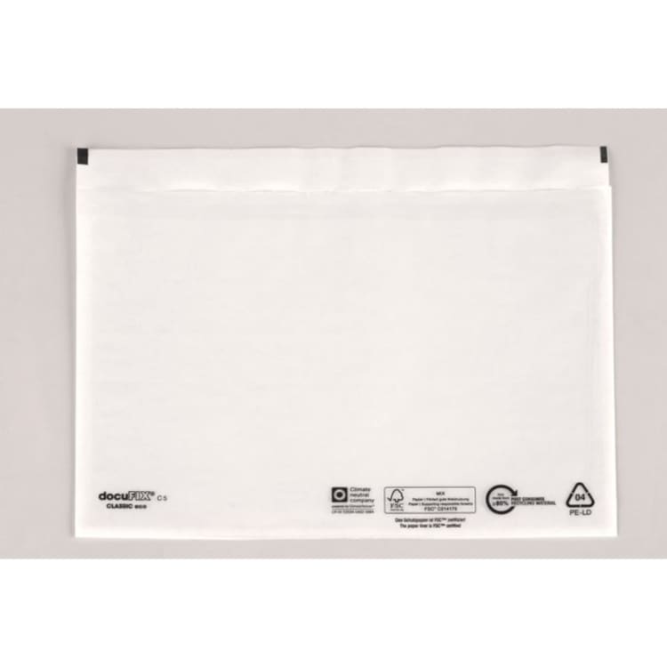 docuFIX document pouch Neutral C5 self-adhesive 500 pieces