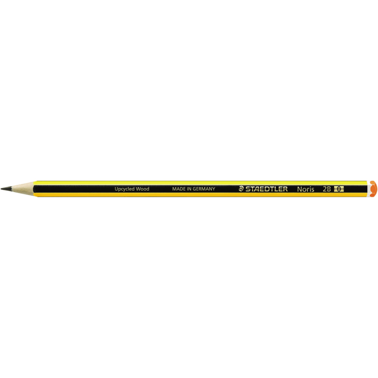 Staedtler pencil Noris 2B hexagonal yellow/black