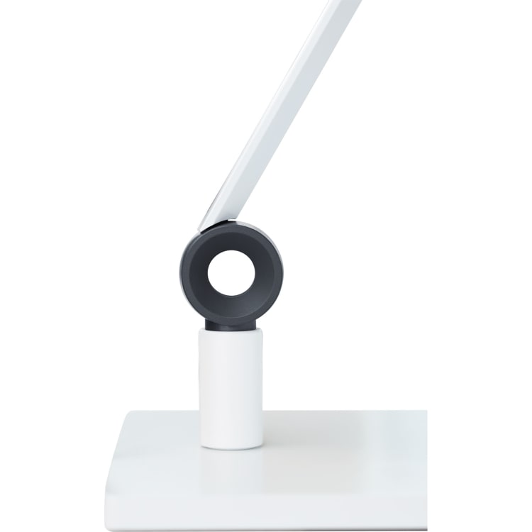 Waldmann desk base for PARA.MI angular white
