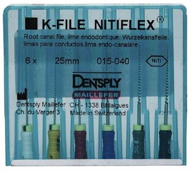Nitiflex Feilen 12N 15-40 25mm 6St