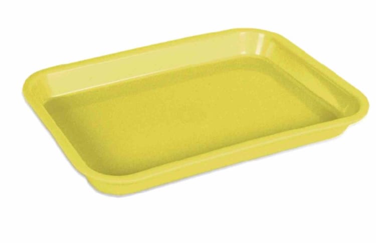 Mini-Tray o. Einteilung neongelb