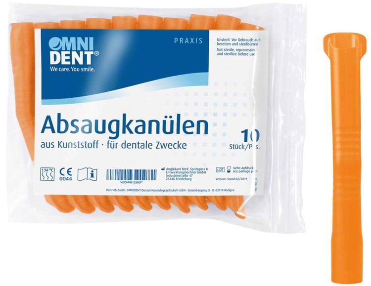 Omnident Suction Tips Orange