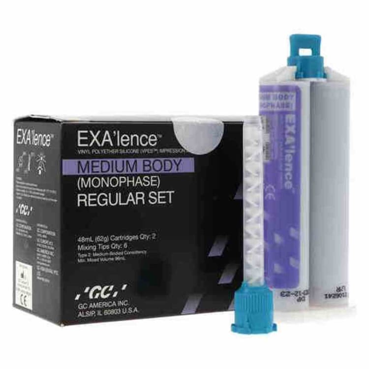GC Exa'lence Medium Body Regular 2x48ml Kartuschen