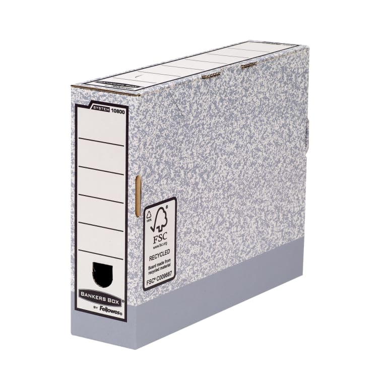 Bankers Box archive box System grey/white