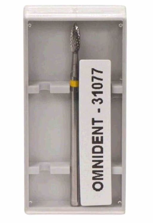 Omnident Carbide Bur HP 257 Kreuzverzahnt 023 Super Fine
