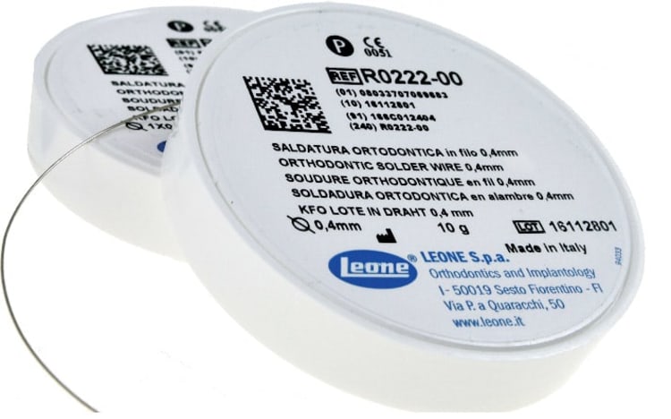 Orthodontic Silver Solder Tape Form 1x0.5mm CE