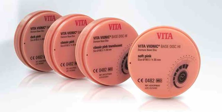 VITA VIONIC BASE DISC HI pink 98,5x30