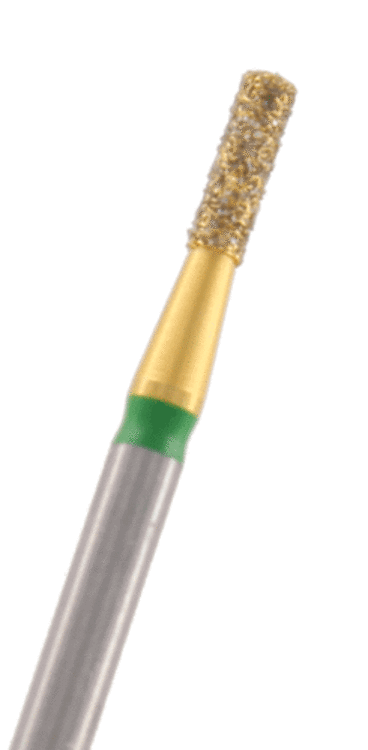 ZD-Diamant Zylinder Kante rund Körnung: Grün (grob, 1 Packung á 5 Stück)