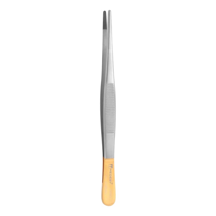 TC General, anatomical tweezers straight 15.5 cm