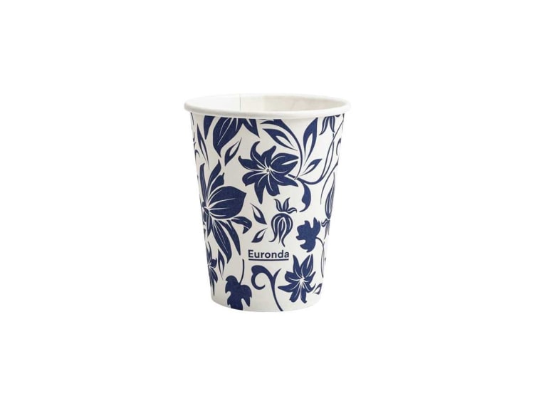 Monoart Becher Flower blau 180ml 1000St