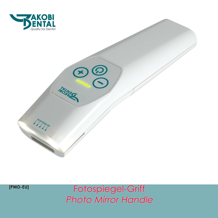 Mirror holder Photo-Mirror-Demister mirror ventilation & lighting, EU plug, disinfectable, incl. operating instr.