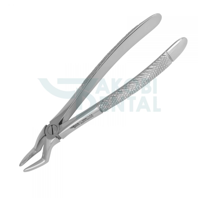Extracting Forceps # 51, english pattern non-slip beaks, Satin Finish Design, stainless steel