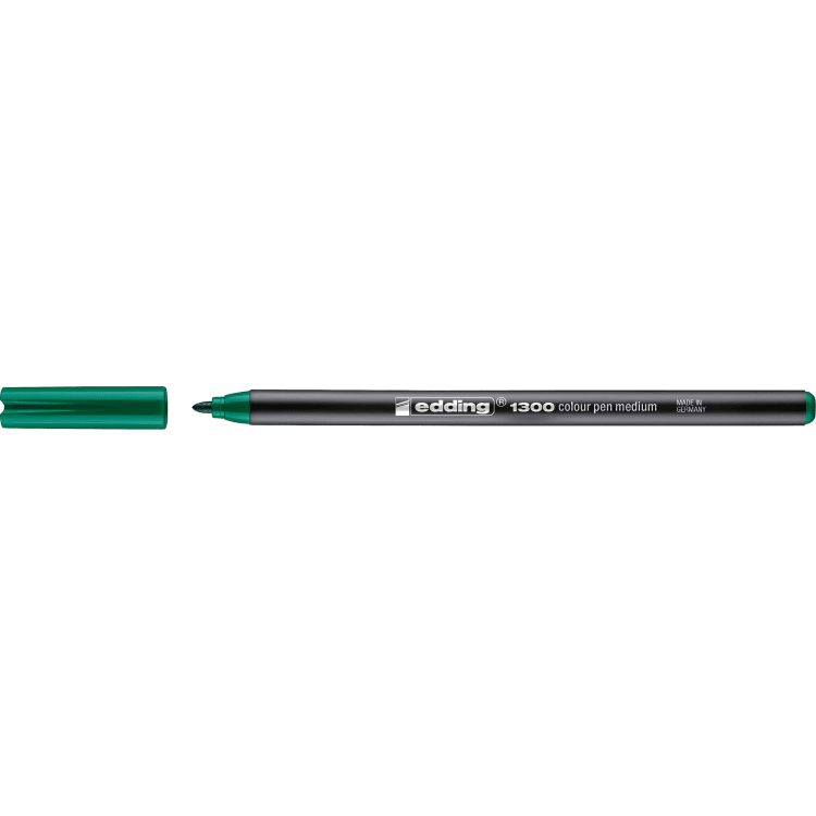 edding fibre-tip pen 1300 colourpen 2 mm green