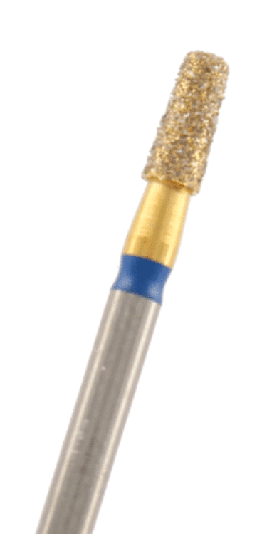 ZD-Diamant konisch Kante rund Körnung: Blau (standard, 1 Packung á 5 Stück)