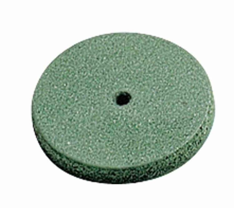 Gummipolierscheiben grün -A- 100St