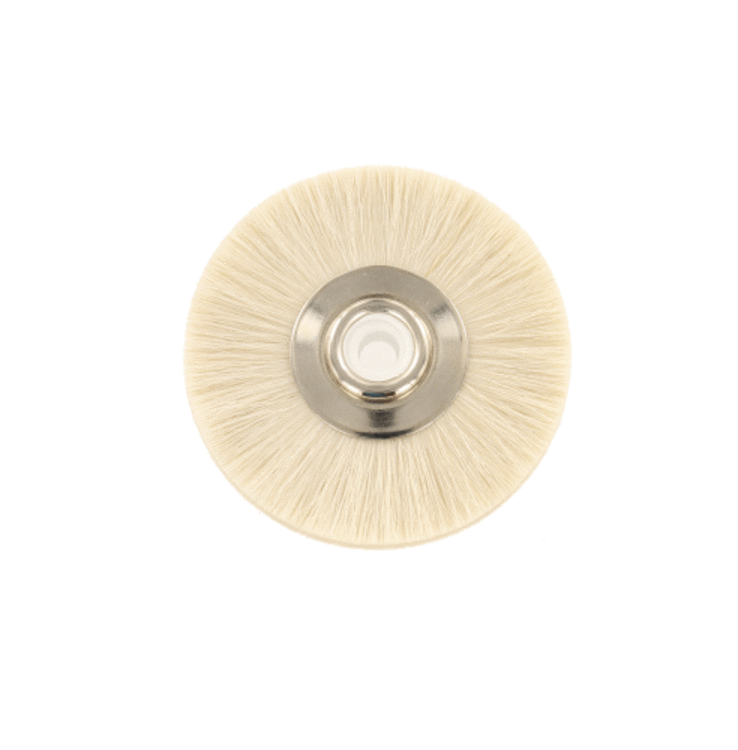 Rundbürste Ziegenhaar (Polierbockbürste) Stufe: Universal (1 Packung á 10 Stück)