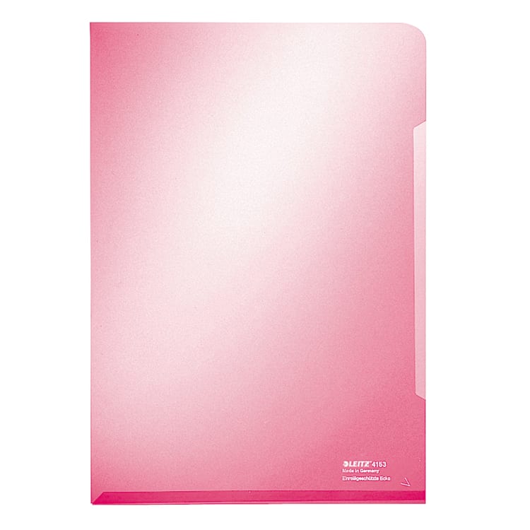 Leitz punched pocket Super Premium A4 0.15 mm 100 pieces red
