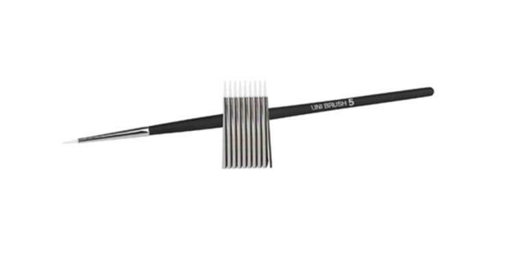Uni Brush Nr.5 (10 Ansätze/1 Halter) Set