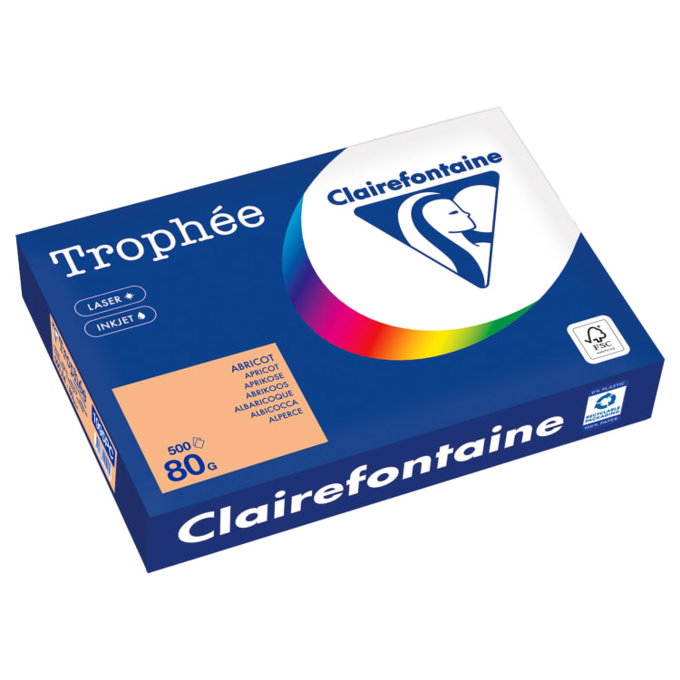 Clairefontaine copy paper A4 80 g 500 sheets apricot