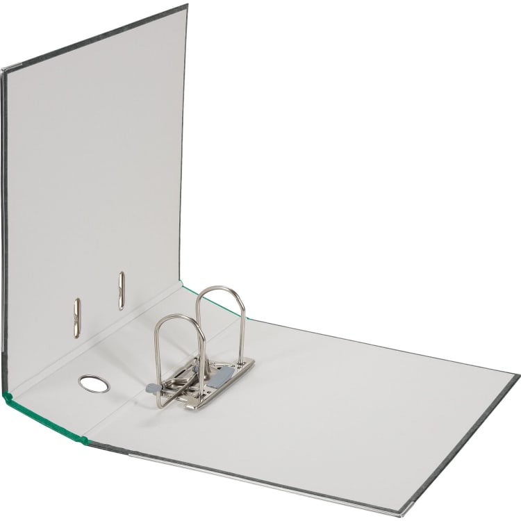 Falken ring binder S80 A4 80 mm recycled board green