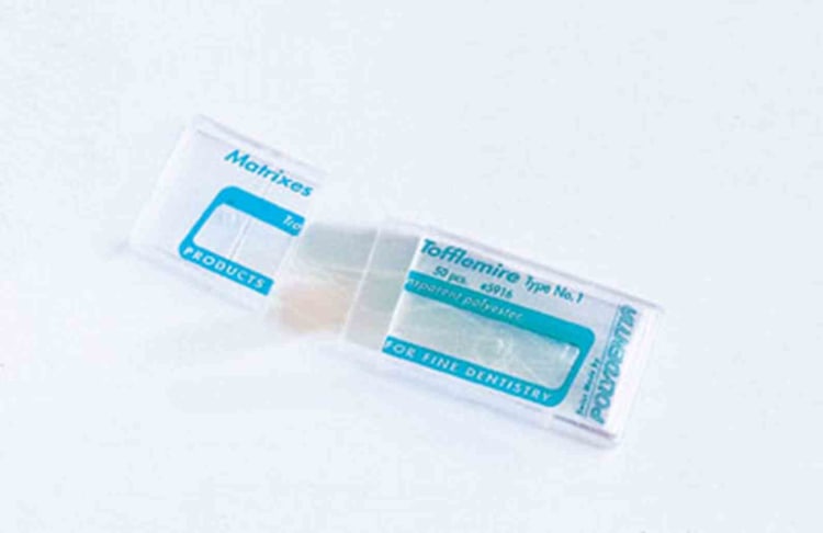 Tofflemire Matr.Transpa 6,3mm 50St